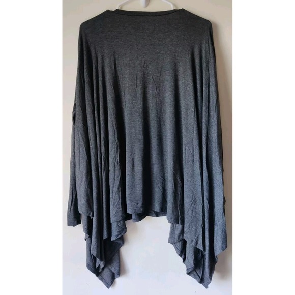 Jardin By Macris Sweater Womens Asymmetrical Hem Flowy Pullover Size  Medium NWT - Picture 2 of 4